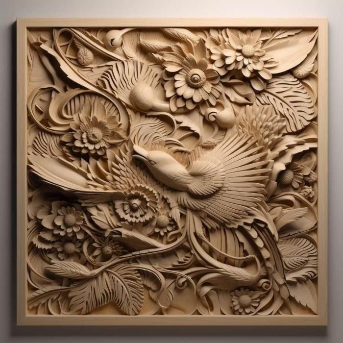 نموذج ثلاثي الأبعاد لآلة CNC 3D Art 